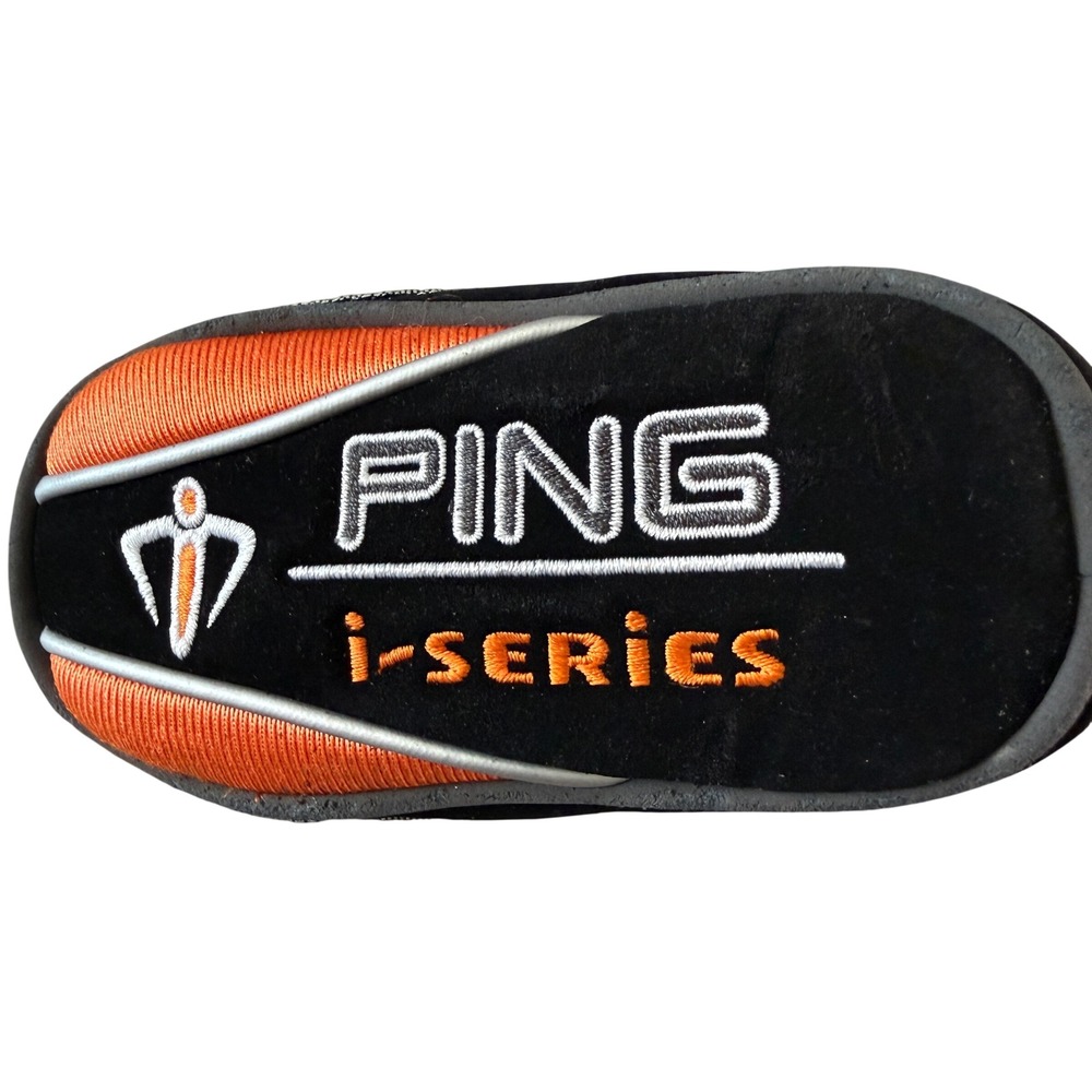 Ping i-Series Mid Mallet Blade Putter Headcover Black Orange Gray
